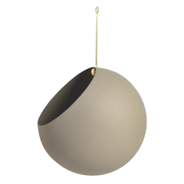 AYTM GLOBE Hängande Vas 32 cm Taupe