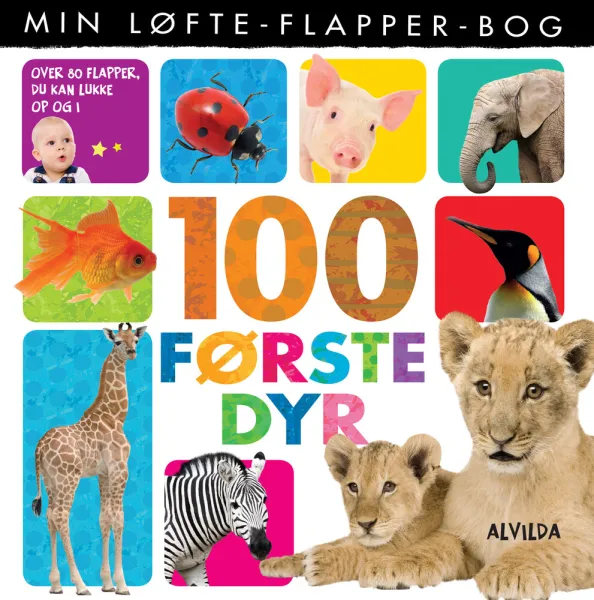 Min lyftflik-bok - 100 första djur